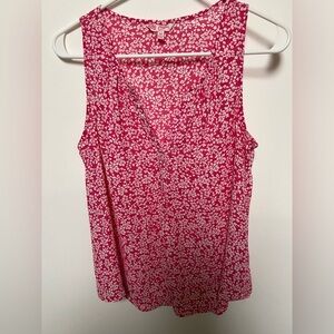 CANDIES PINK AND WHITE TOP SIZE MEDIUM